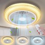 Plafondventilator met verlichting - Plafondlamp met ventilat, Verzenden, Zo goed als nieuw