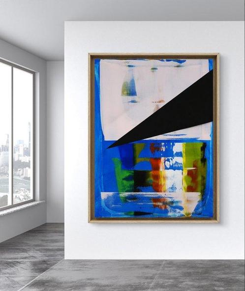 H. Friedel - Up To The Moon, Antiek en Kunst, Kunst | Schilderijen | Modern