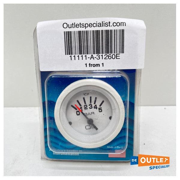 Bieden: Teleflex Oil pressure sensor white 5-bar - 31260E, Watersport en Boten, Navigatiemiddelen en Scheepselektronica, Kabel of Apparatuur