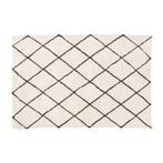 Vloerkleed berber - naturel/zwart - 120x180 cm, Verzenden, Nieuw