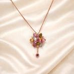 Zonder minimumprijs - Halsketting Verguld - 3.80ct. tw., Sieraden, Tassen en Uiterlijk, Kettingen, Nieuw