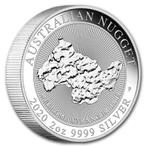 Silver Nugget Welcome stranger 1869 2 oz 2020, Postzegels en Munten, Munten | Oceanië, Zilver, Losse munt, Verzenden