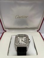 Cartier - Santos 100 - 2656 Custom Diamonds - Unisex -, Nieuw