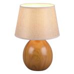 Bruine tafellamp Yet, keramiek, modern, Huis en Inrichting, Lampen | Tafellampen, Overige materialen, Nieuw, Ophalen of Verzenden