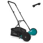 Kooimaaier / handgrasmaaier - 400mm - 4 instelbare, Tuin en Terras, Grasmaaiers, Verzenden, Nieuw, VONROC