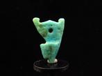 Oud-Egyptisch Faience amulet van de Rode Kroon of
