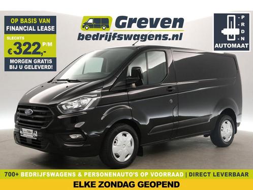 Ford Transit Custom 280 2.0 TDCI L1H1 AUT Airco PDC €322pm, Auto's, Bestelauto's, Te koop, Automaat, Financial lease, Diesel, Zwart