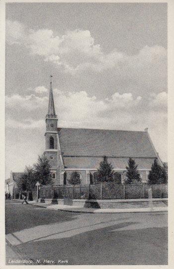 LEIDERDORP - N. Herv. Kerk, Verzamelen, Ansichtkaarten | Nederland, Verzenden