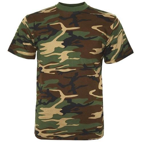 T-shirt camouflage groen/woodland-6 XXL NIEUW, Kleding | Heren, T-shirts, Groen, Nieuw, Ophalen of Verzenden