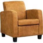 Leren fauteuil Joy - Kenia Walnut (cognac) - Poten hout bru, Leren fauteuil Joy - Kenia Walnut (cognac) - Poten hout bruin past perfect in uw interieur als u woonstijl: Eigentijds, Klassiek, Modern is.