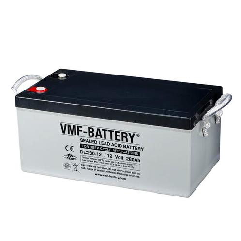 VMF AGM Deep Cycle 12V 280Ah - Loodzuur - AGM - DC280-12, Watersport en Boten, Bootonderdelen, Nieuw