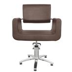 OBB kappersstoel Garonne, Bruin, Verzenden, Overige materialen, Nieuw