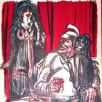 Spotprent over geslachtsziekten onder militairen (Lithos), Verzenden