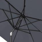 Tweedekans | VONROC Premium Stokparasol Rosolina 280x280cm -, Ophalen of Verzenden, Zo goed als nieuw