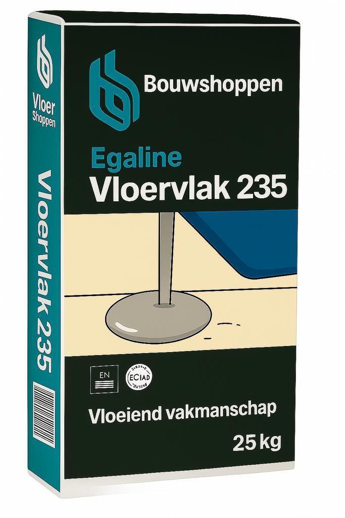 Bouwshoppen Vloervlak 235 zak á 25 kg, Doe-het-zelf en Verbouw, Overige Doe-het-zelf en Verbouw, Nieuw, Ophalen of Verzenden