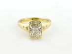 Ring - 14 karaat Geel goud - 2.13ct. tw. Diamant (Lab-grown), Sieraden, Tassen en Uiterlijk, Nieuw