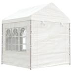 vidaXL Prieel met dak 2,28x2,23x2,69 m polyetheen wit, Verzenden, Nieuw