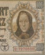 Oekraïne. - 200 Karbovanets 1942 - Pick 56, Postzegels en Munten, Munten | Nederland