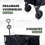 2dekans | TerraGear Bolderkar opvouwbaar - Bolderwagen -, Caravans en Kamperen, Bolderkarren, Ophalen of Verzenden, Zo goed als nieuw