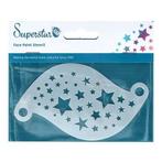 Schmink Sjabloon Sterren, Verzenden, Nieuw, Feestartikel