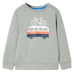 vidaXL Kindertrui 128 gemêleerd lichtkaki, Verzenden, Nieuw