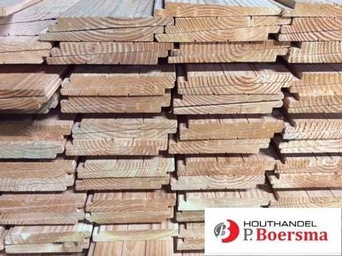 Zweeds rabat douglas | Goedkoop | Aanbieding, Doe-het-zelf en Verbouw, Hout en Planken, Overige houtsoorten, 200 tot 250 cm, Minder dan 25 mm
