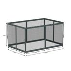 Insectennet 4 x 3 x 2,2 cm Zwart, Tuin en Terras, Ophalen of Verzenden, Nieuw