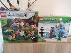 Lego - Minecraft - 21190 + 21243 - Het verlaten dorp + De, Nieuw