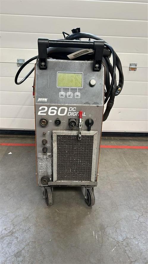 Gebruikt Rehm Transtig 260 DC Digital lasmachine lasapparaat, Doe-het-zelf en Verbouw, Gereedschap | Lasapparaten, 150 tot 250 ampère