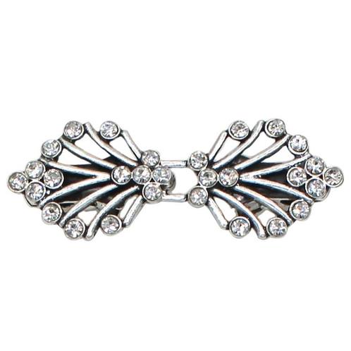 Fako Bijoux® - Vestsluiting Classic - Vestclip - Springer, Sieraden, Tassen en Uiterlijk, Broches, Verzenden