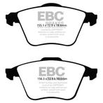 EBC 07-13 Mazda 3 2.3 Turbo Ultimax2 Front Brake Pads -, Ophalen of Verzenden, Nieuw