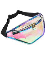 Heuptasje Holografisch Transparant Kleine Heuptas Iridescent, Sieraden, Tassen en Uiterlijk, Tassen | Damestassen, Ophalen of Verzenden