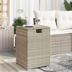 vidaXL Afdekkast propaangasfles 40x40x60 cm Poly Rattan, Verzenden, Nieuw