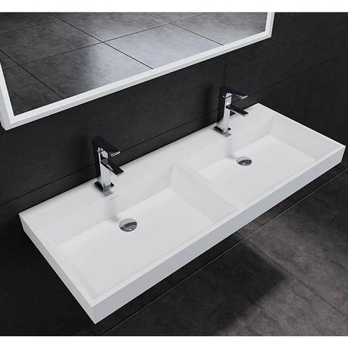 Sani Royal Solido Wastafel Solid Surface 120 cm, Doe-het-zelf en Verbouw, Sanitair