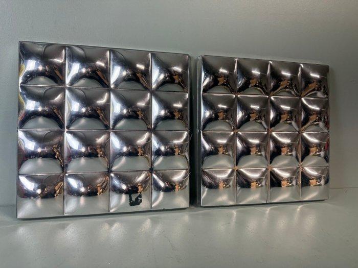 IKEA - Spiegel- Vimsig Kullig - Plastic - Twee wandpanelen, Antiek en Kunst, Antiek | Meubels | Stoelen en Banken