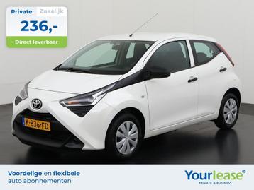 Op Voorraad | Toyota Aygo | 24 mnd Private Lease v.a. 236,- beschikbaar voor biedingen