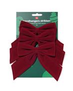 HEMA Kersthangers 24cm strikken rood - 3 stuks, Diversen, Kerst, Verzenden, Nieuw