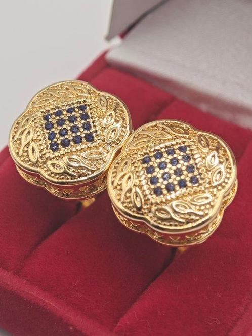 Zonder Minimumprijs - Manchetknopen Verguld, Zilver, 18k, Sieraden, Tassen en Uiterlijk, Antieke sieraden