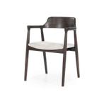 Stoel Yorick - Bruin - 96227 - eetkamerstoelen, Huis en Inrichting, Stoelen, Nieuw, Stof