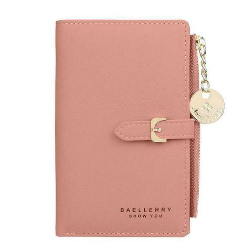 ZILOU Overslagportemonnee Compact Roze [TIP!], Sieraden, Tassen en Uiterlijk, Portemonnees, Roze, Nieuw, Overige merken, Verzenden