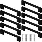 Aluminium handgreep - Mat zwart - 10 stuks, Nieuw, Ophalen of Verzenden