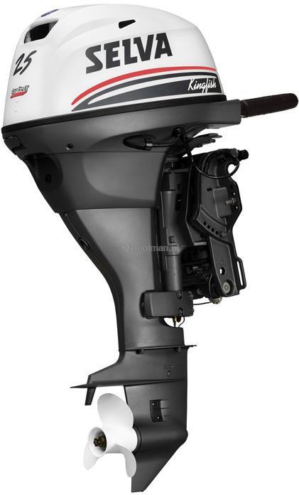 Selva  25 Pk  KingFish Elektr 4-takt Kortstaart, Watersport en Boten, Bootonderdelen, Nieuw, Zeilboot of Motorboot, Ophalen of Verzenden