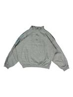 Vintage Sport Active Grey Quarter-Zip Sweatshirt maat XS, Ophalen of Verzenden, Zo goed als nieuw, Vintage