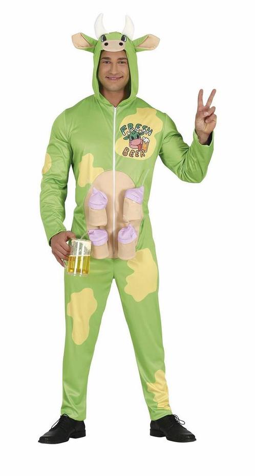 Koeien Kostuum Bier, Kleding | Heren, Carnavalskleding en Feestkleding, Nieuw, Verzenden