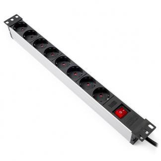 19-inch stekkerdoos | Brennenstuhl | 2 meter, Computers en Software, Pc- en Netwerkkabels, Nieuw, Verzenden