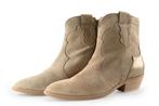 Manfield Cowboy laarzen in maat 39 Beige, Verzenden, Beige, Zo goed als nieuw, Manfield