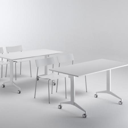 (MDK-105046) Veyhl FT4 verrijdbare klaptafel, Huis en Inrichting, Bureaus, Nieuw, Ophalen of Verzenden