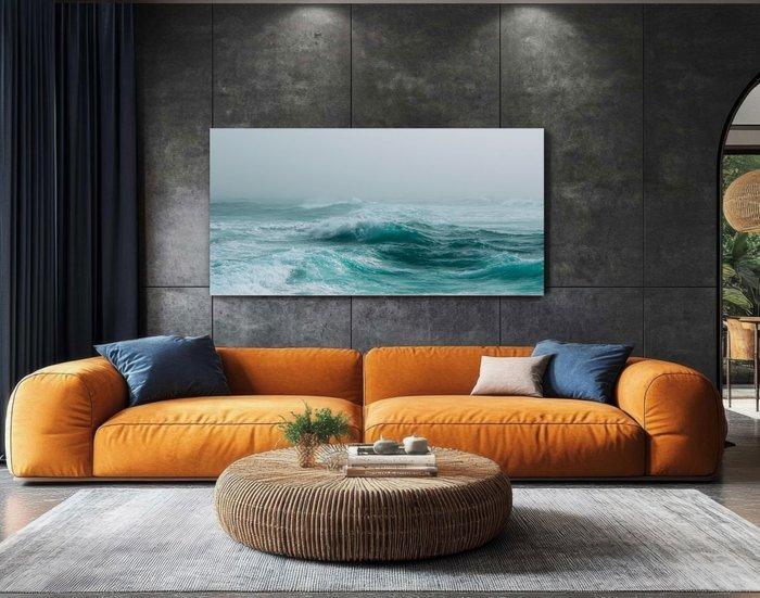 Miss Evoke - Mist over the Lake - XXL, Antiek en Kunst, Kunst | Designobjecten