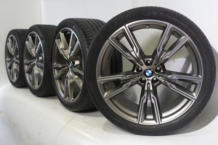 BMW X5 G05 X6 G06 747M 22 inch velgen Continental Zomerbande, Auto-onderdelen, Banden en Velgen, Velg(en), Gebruikt, Overige maten