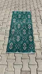 Handgemaakt vintage tapijt - Loper - 144 cm - 61 cm - Groene, Nieuw